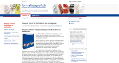 Desktop Screenshot of mfe.formationprof.ch